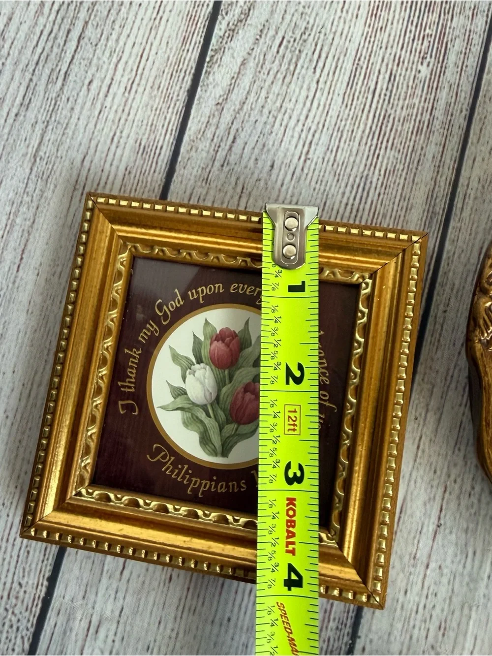 Photo Frames Vintage Lot Of Five Gold